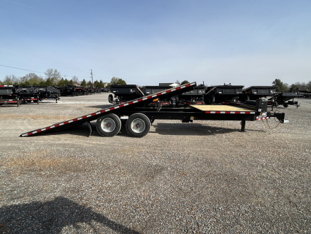 New 2026 Behnke 102" x 24' 20k Deckover Hybrid Tilt Trailer