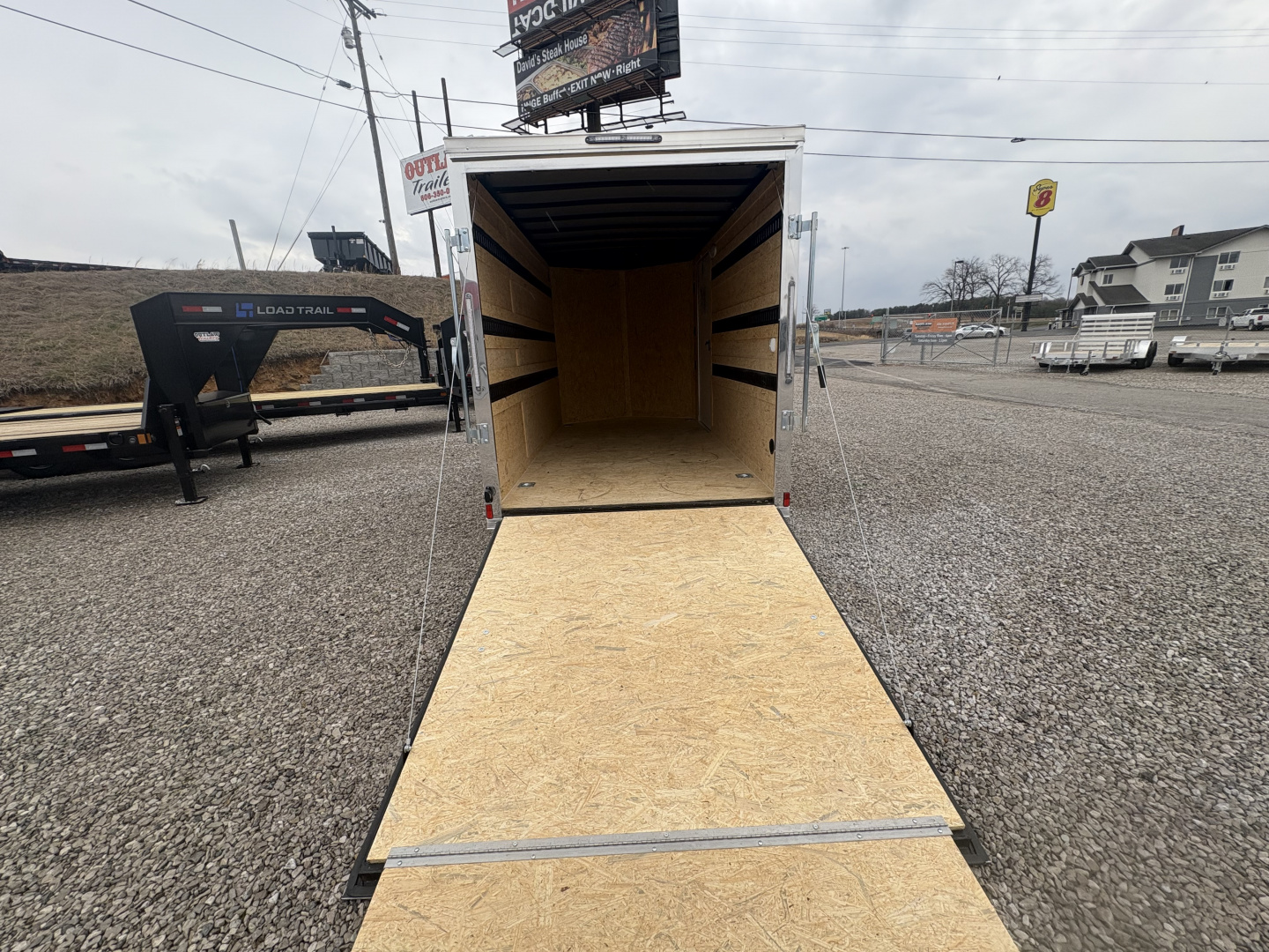 New Outlaw 6x12 2.9K Charcoal W/ E-Track on Walls