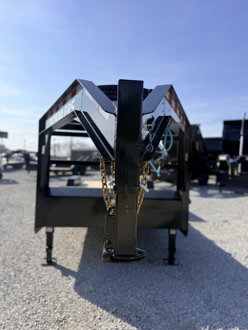 New 2026 PJ Trailers 7X22 GOOSENECK EQUIPMENT TRAILER 15680 GVWR Flatbed Trailer