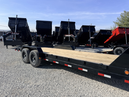 New 2026 PJ Trailers 7X22 GOOSENECK EQUIPMENT TRAILER 15680 GVWR Flatbed Trailer