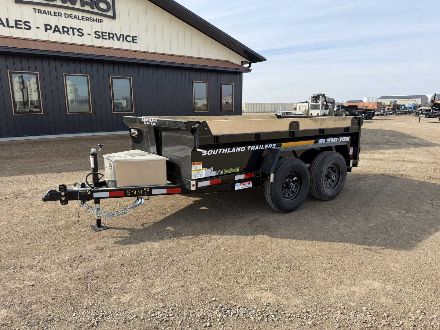 New 2026 Southland Trailers sl510-10k Dump Trailer