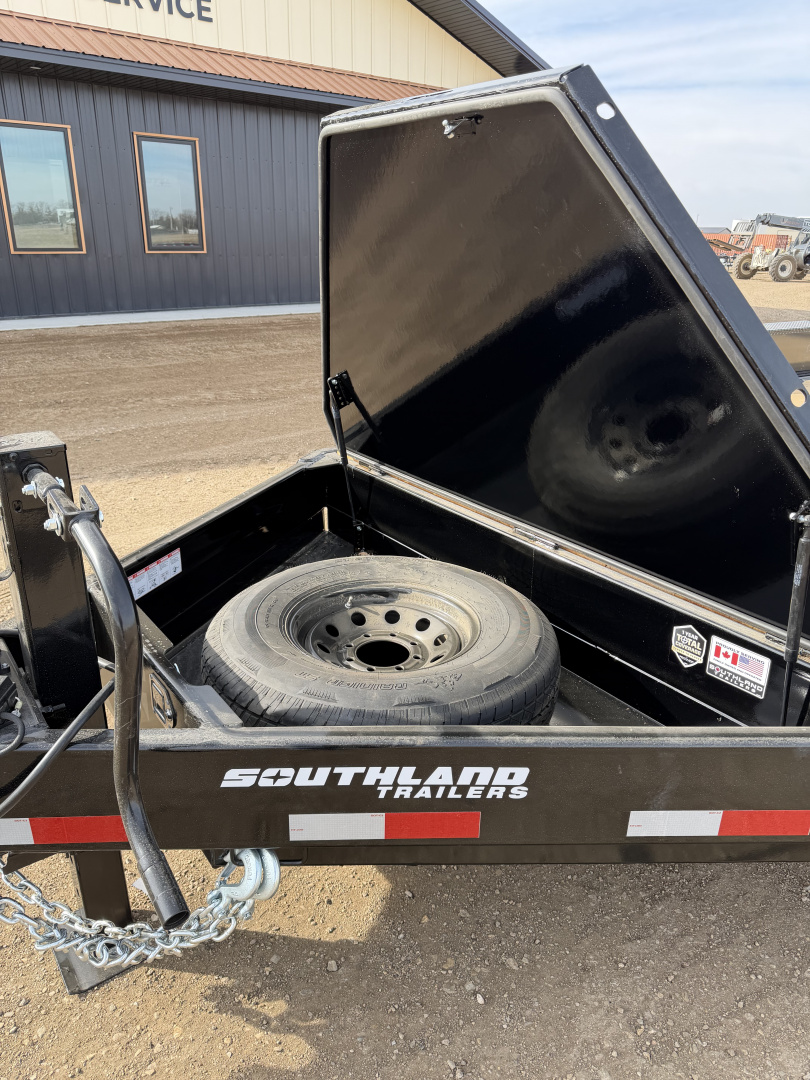New 2026 Southland Trailers LBAT8-416blktlt Tilt Trailer