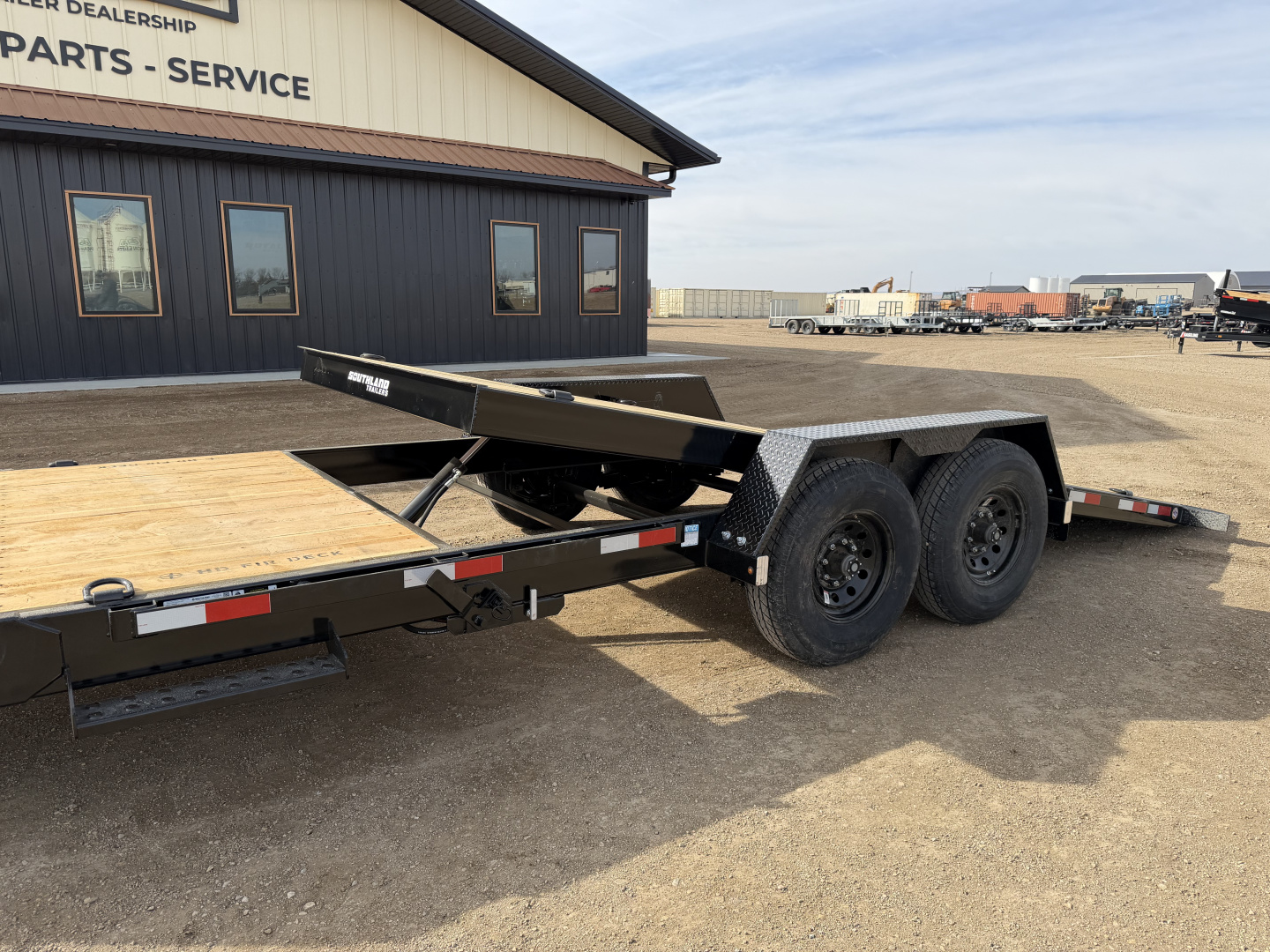 New 2026 Southland Trailers LBAT8-416blktlt Tilt Trailer