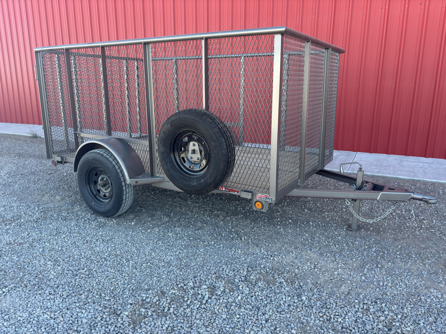 New 2026 GR Trailers 6X10 3K 4'EXP METAL SIDES Utility Trailer