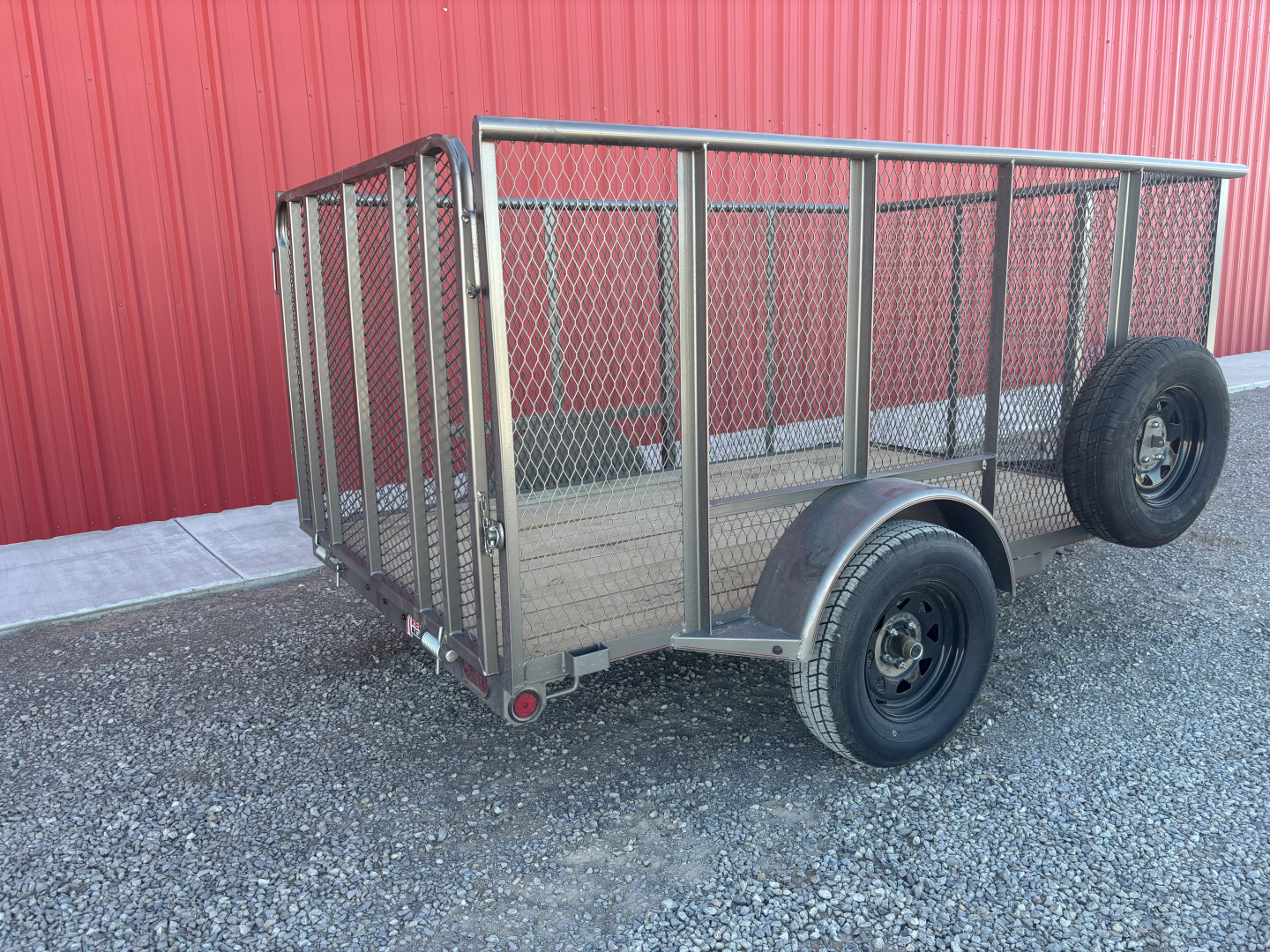 New 2026 GR Trailers 6X10 3K 4'EXP METAL SIDES Utility Trailer