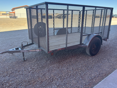 New 2026 GR Trailers 6X10 3K 4'EXP METAL SIDES Utility Trailer