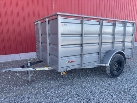 New 2026 GR Trailers 6X10 3K 4' CLOSED METAL SIDES Utility Trailer