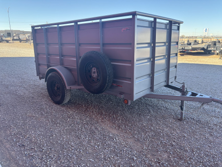 New 2026 GR Trailers 6X10 3K 4' CLOSED METAL SIDES Utility Trailer