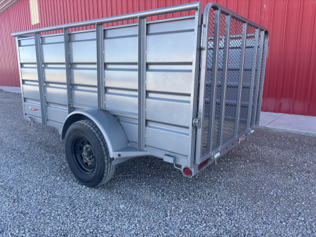 New 2026 GR Trailers 6X10 3K 4' CLOSED METAL SIDES Utility Trailer