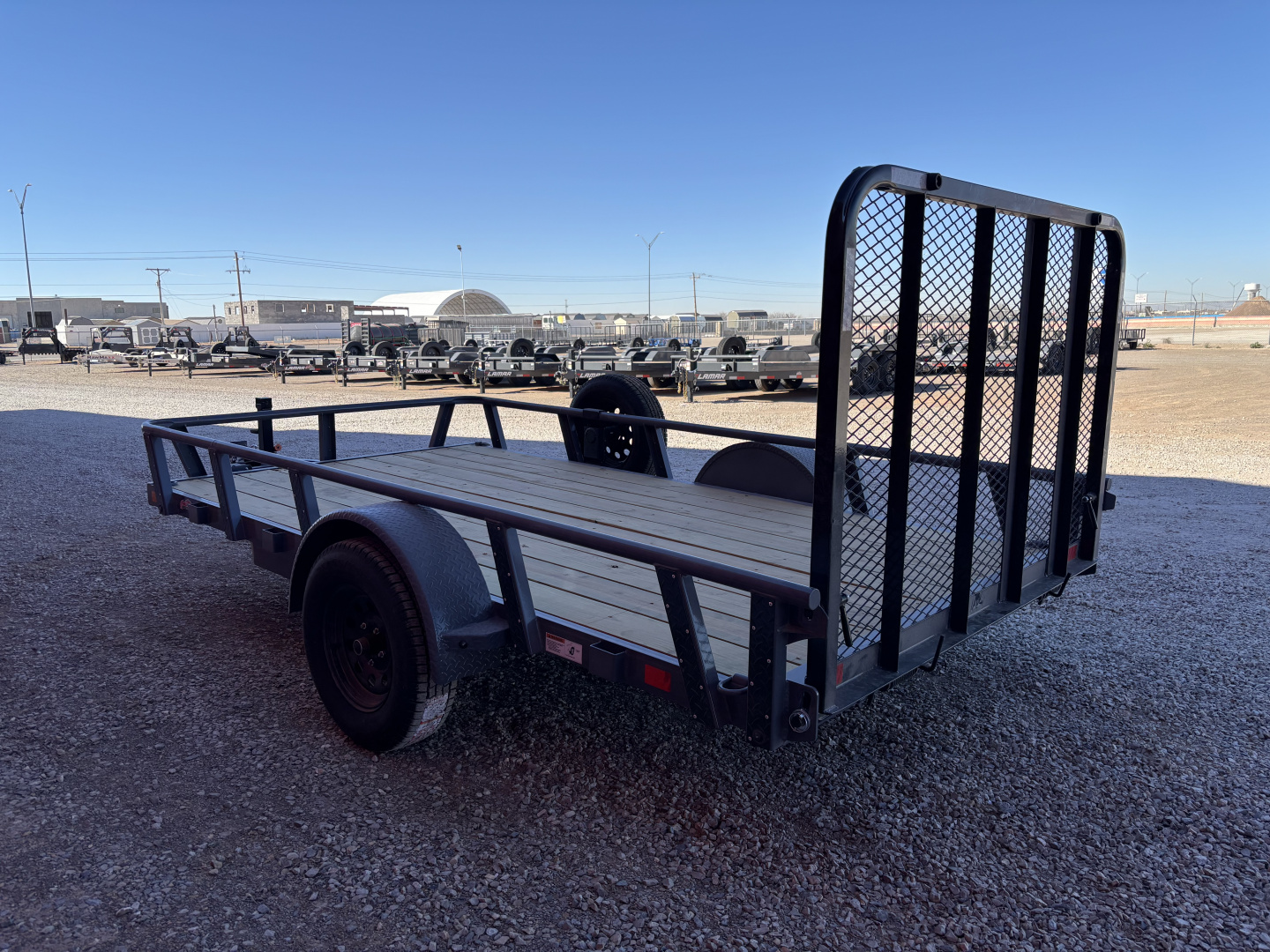New 2026 RawMaxx UTX-12'X77" SINGLE AXLE UTILITY TRAILER Utility Trailer
