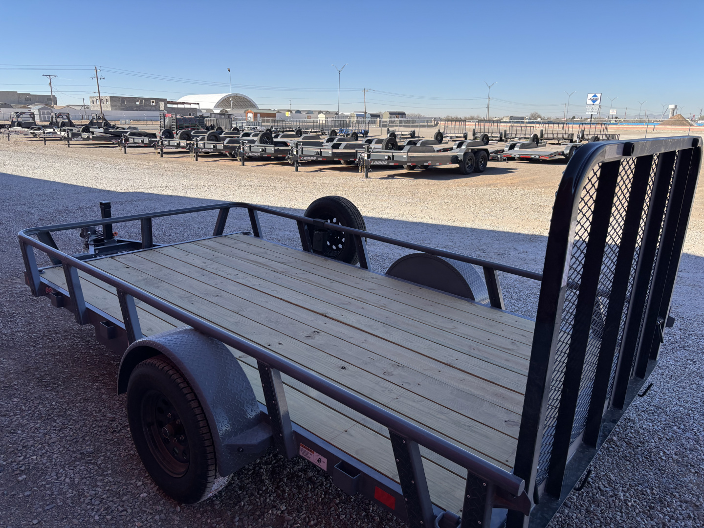 New 2026 RawMaxx UTX-12'X77" SINGLE AXLE UTILITY TRAILER Utility Trailer