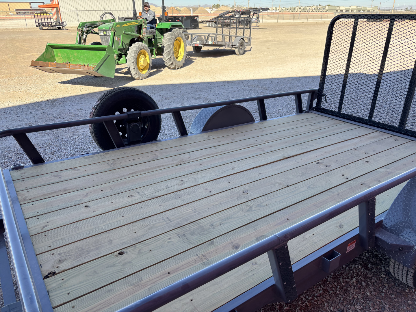 New 2026 RawMaxx UTX-12'X77" SINGLE AXLE UTILITY TRAILER Utility Trailer