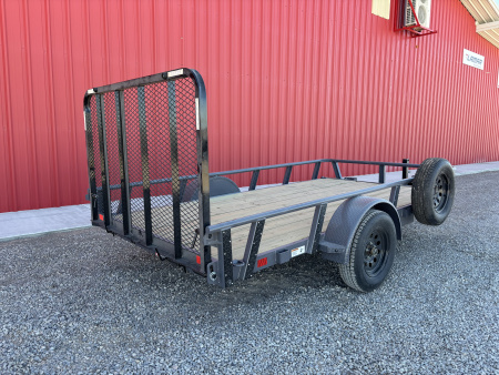New 2026 RawMaxx UTX-12'X77" SINGLE AXLE UTILITY TRAILER Utility Trailer