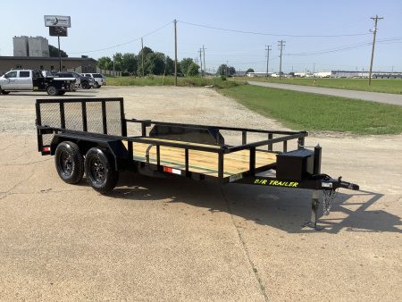 New 2026 B/R Trailers 76x14 (7K) Tandem Axle Utility Trailer