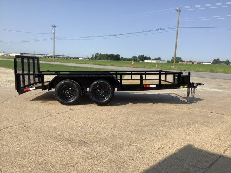 New 2026 B/R Trailers 76x14 (7K) Tandem Axle Utility Trailer