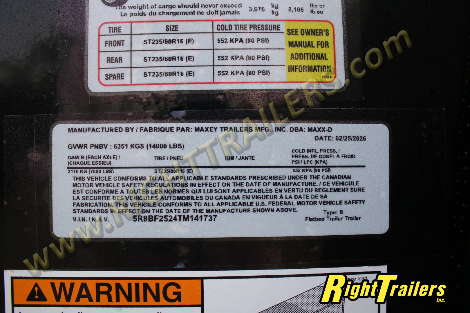 New 2026 8.5X25 MAXX-D GOOSENECK EQUIPMENT TRAILER