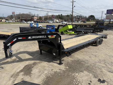 New 2025 Iron Bull EHG GN 102X32 DOF Equipment Trailer