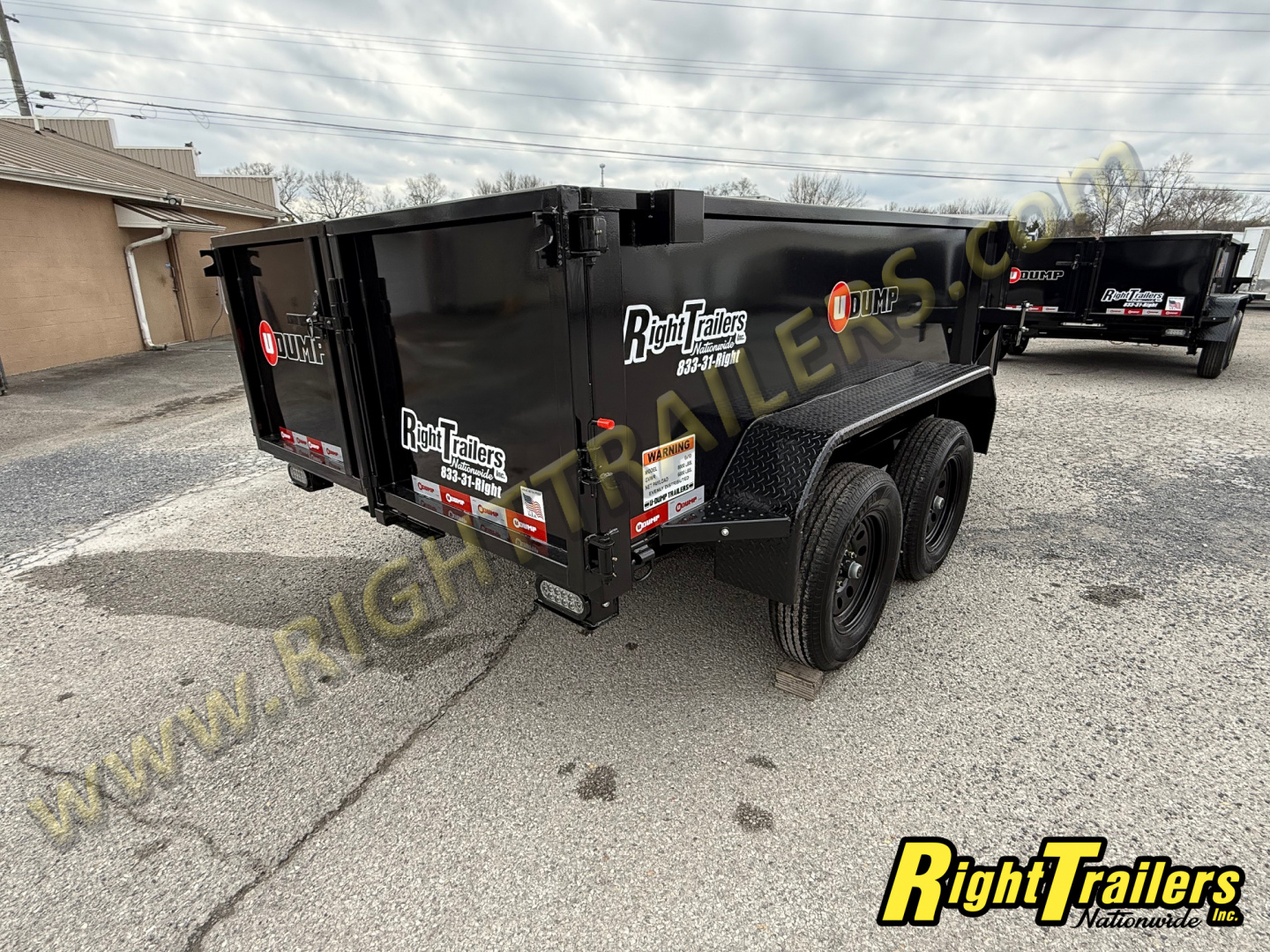 New 2026 6X10 U-Dump Dump Trailer