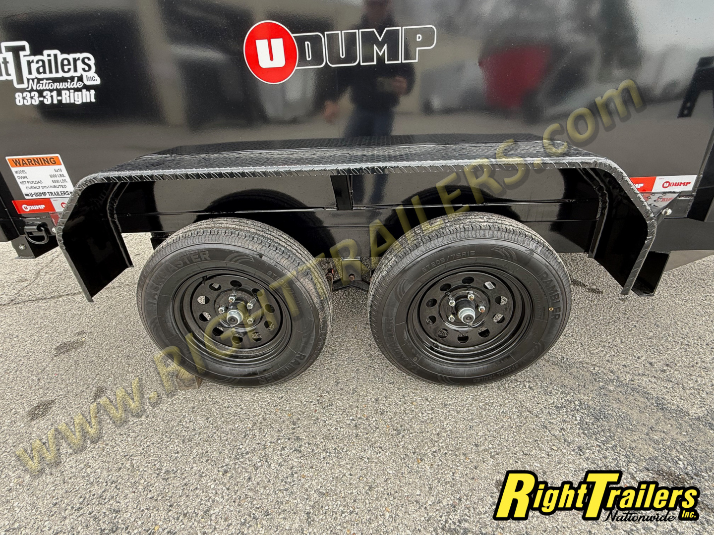 New 2026 6X10 U-Dump Dump Trailer