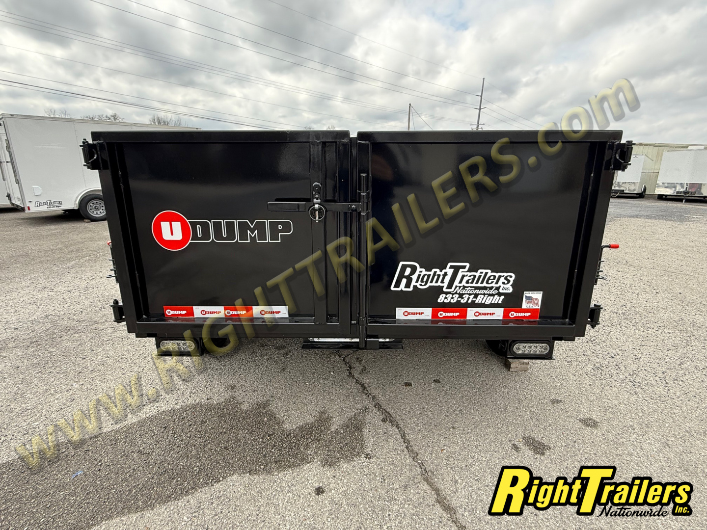 New 2026 6X10 U-Dump Dump Trailer