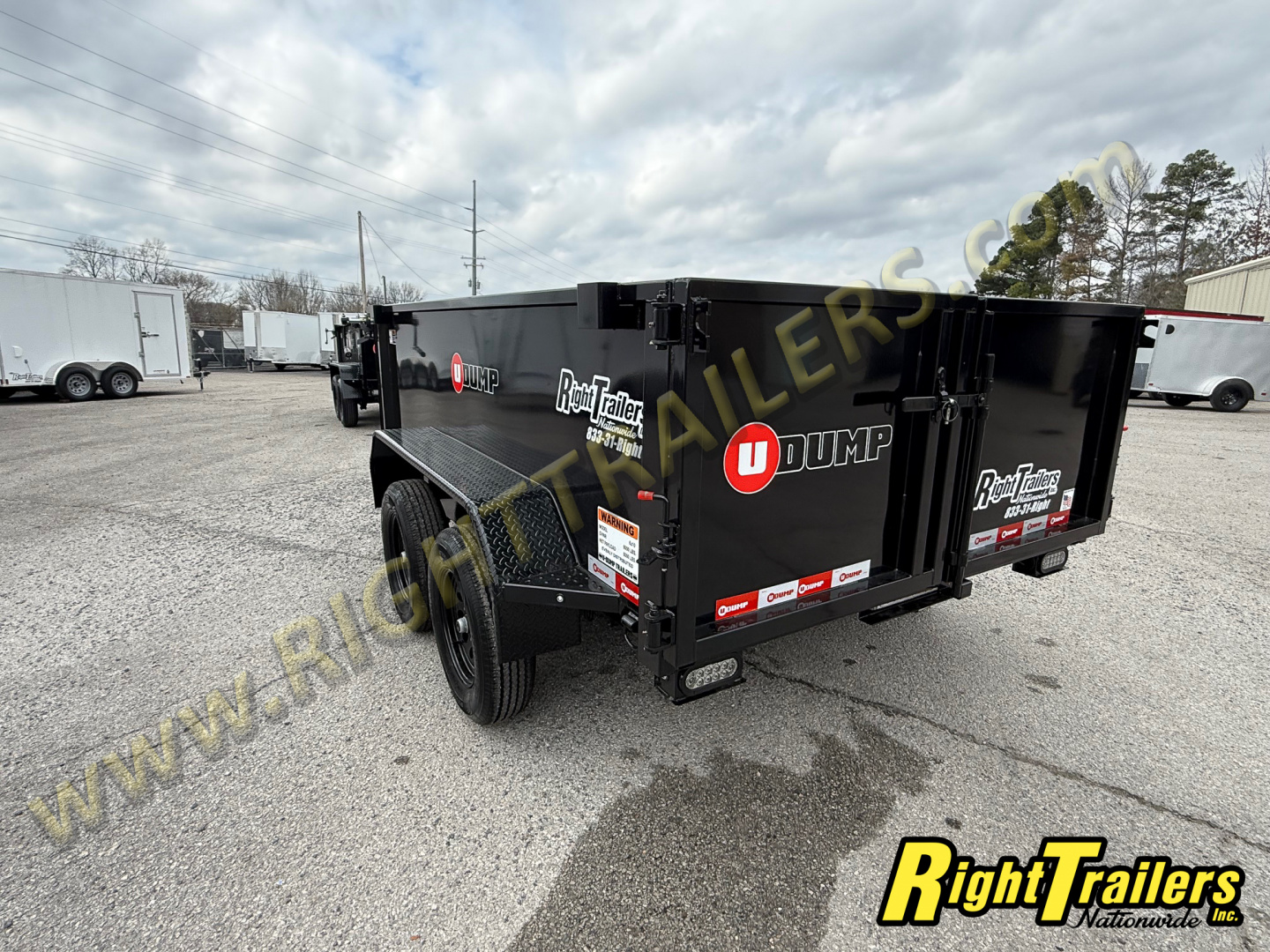 New 2026 6X10 U-Dump Dump Trailer
