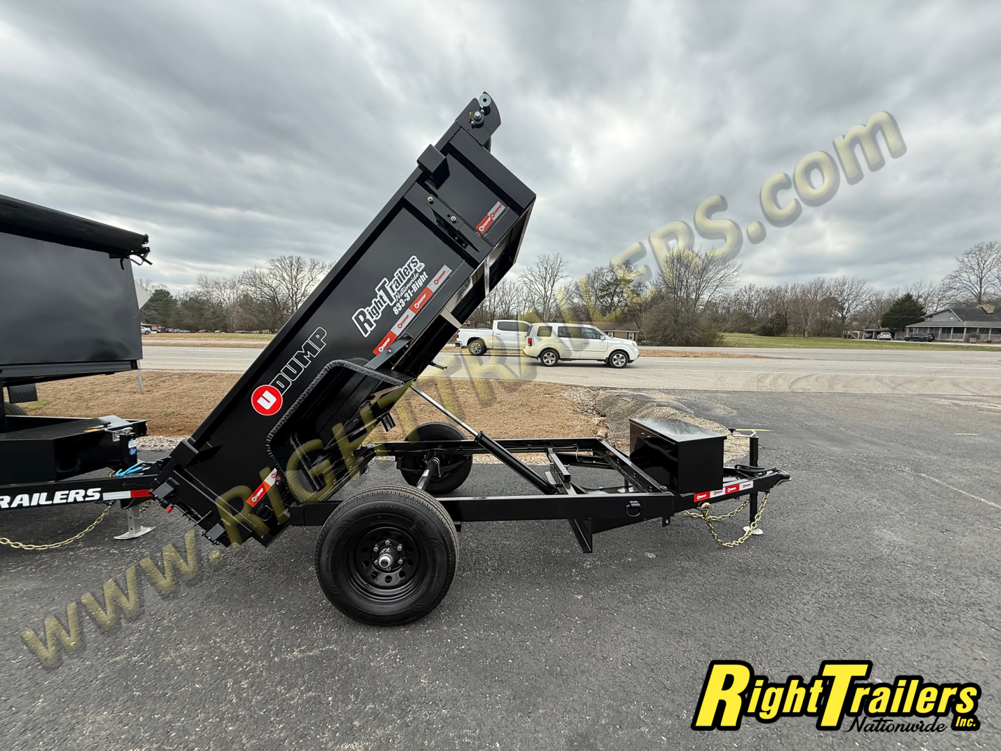 New 2026 5X8 U-Dump Dump Trailer