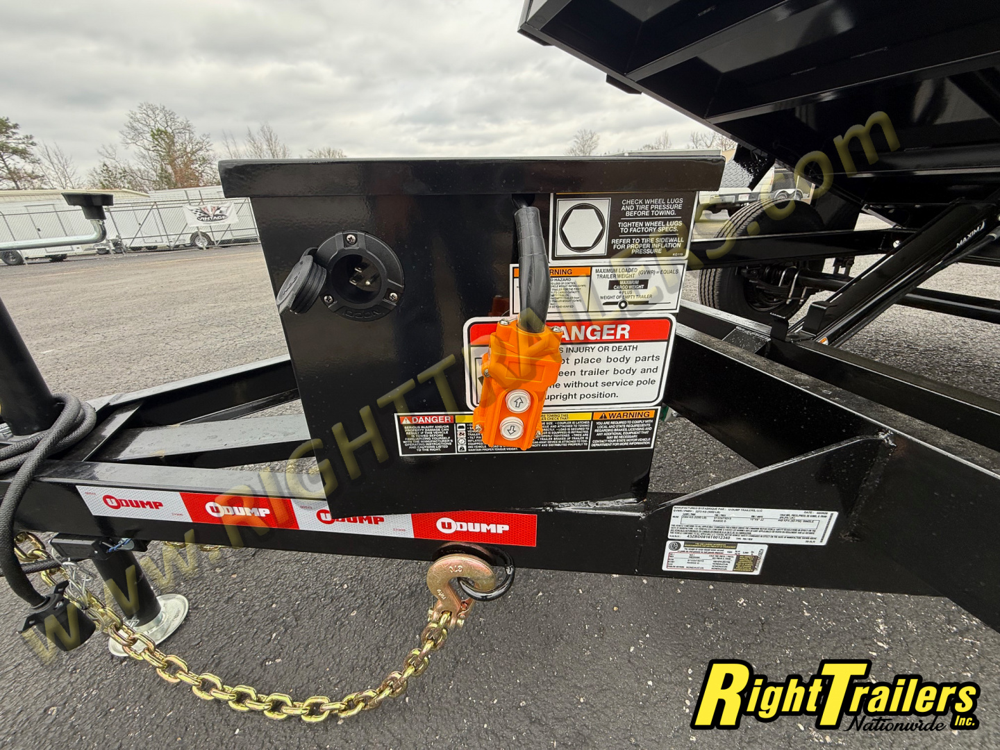 New 2026 5X8 U-Dump Dump Trailer