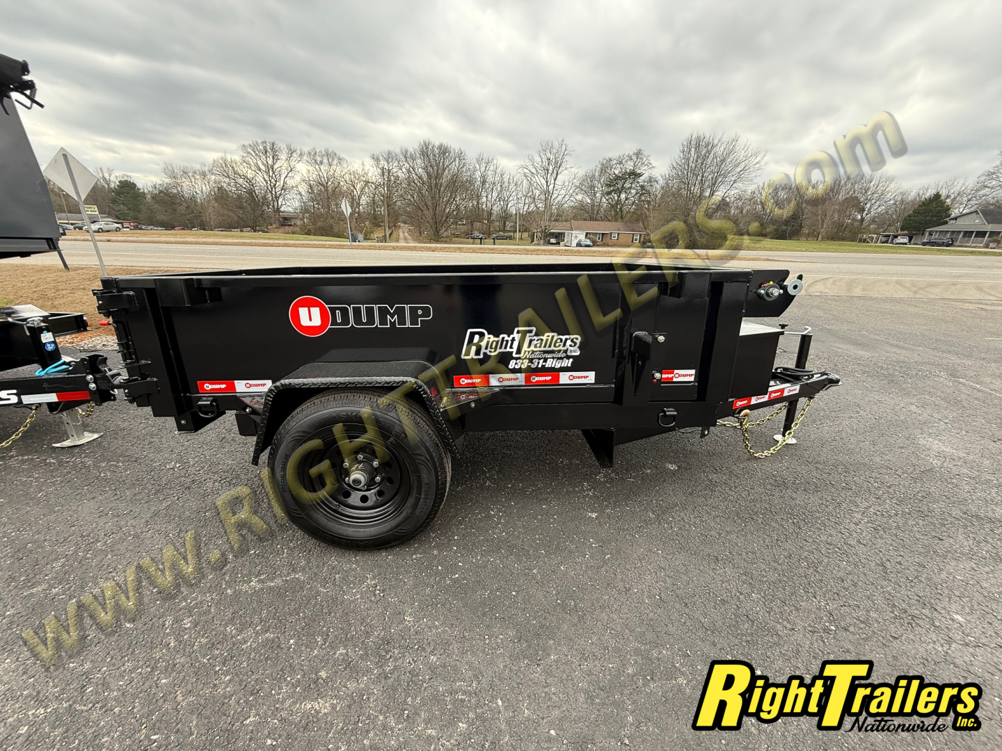 New 2026 5X8 U-Dump Dump Trailer