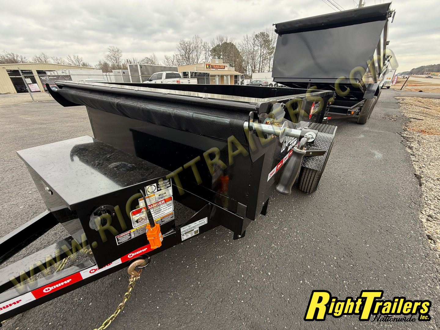 New 2026 5X8 U-Dump Dump Trailer