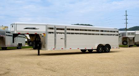 New 2026 Titan Aluminum Stock Trailer