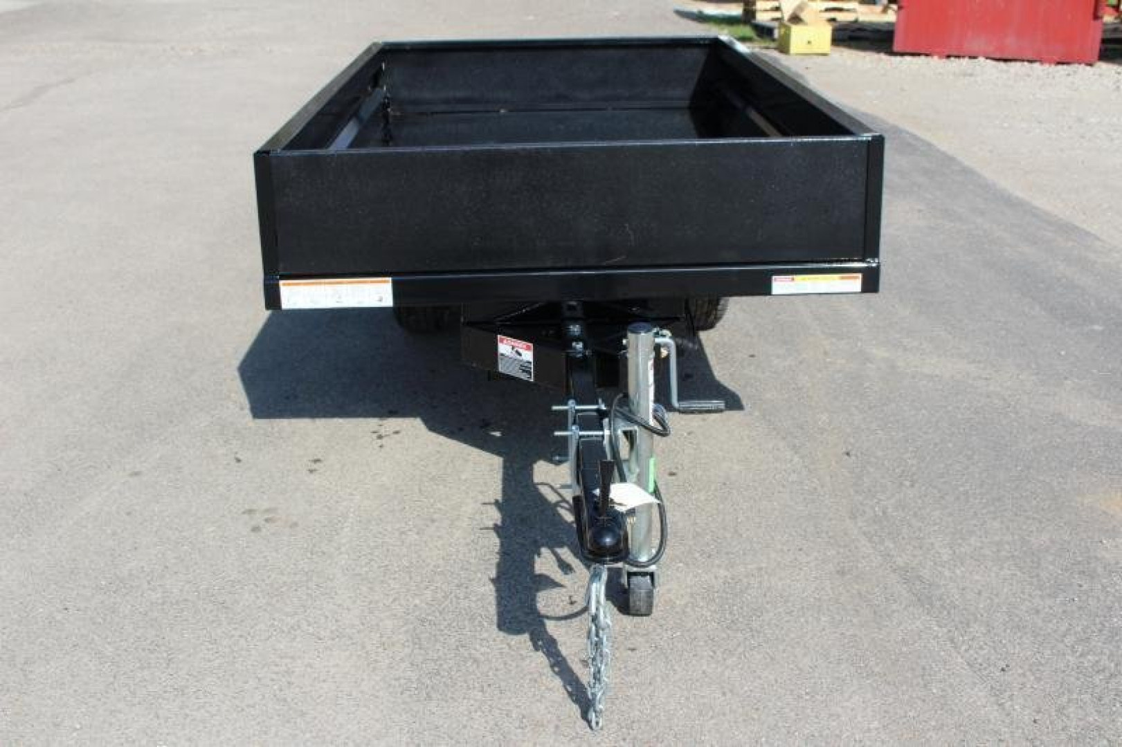New 2026 SURE-TRAC 4.5' X 8' Deckover Utility Hydraulic Dump Trailer - 2990# GVW