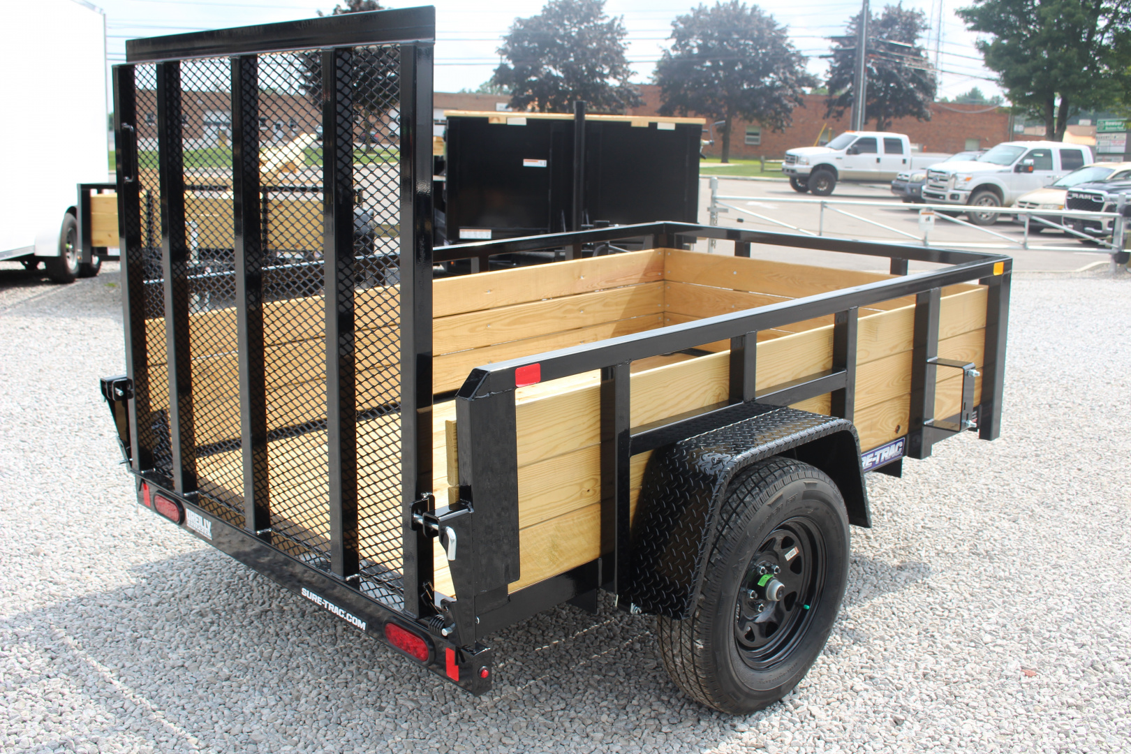 New 2026 Sure-Trac 5' x 8' 3-Board Utility Trailer - 2990# GVW