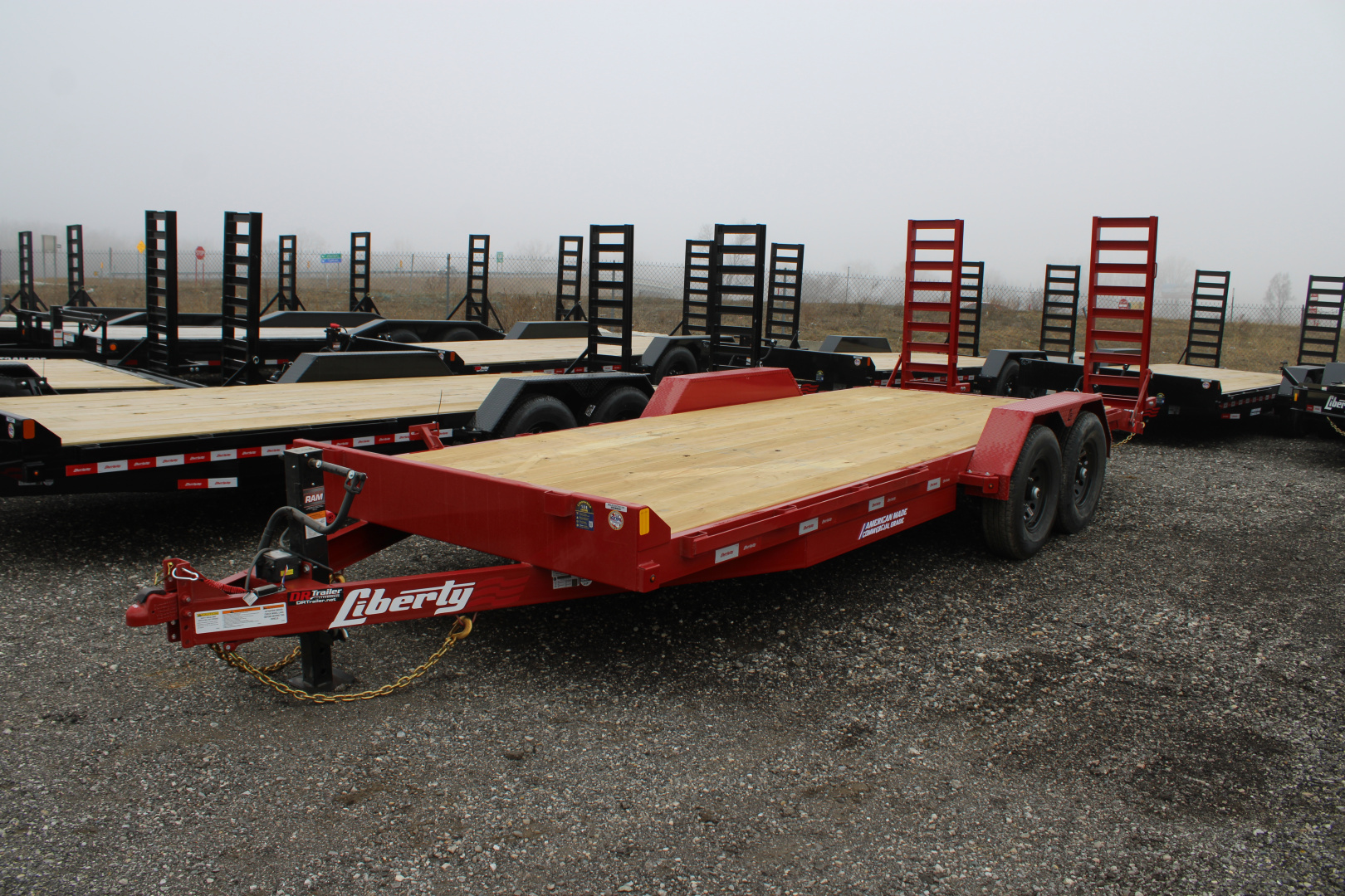 New 2026 Liberty 18' FR 14K GVWR STOCK ID 52358 Equipment Trailer