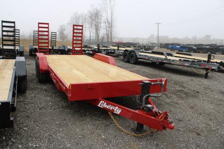New 2026 Liberty 18' FR 14K GVWR STOCK ID 52358 Equipment Trailer