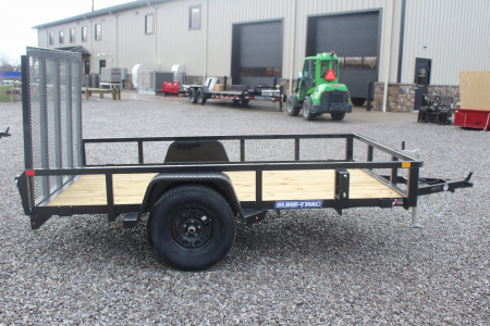 New 2026 Sure-Trac 6' x 10' Single Axle Tube Top Utility Trailer - 2990# GVW