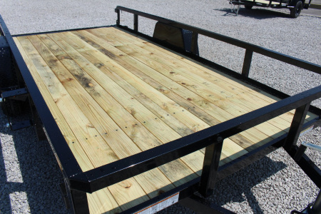 New 2026 Sure-Trac 6' x 12' Single Axle Tube Top Utility Trailer - 2990# GVW