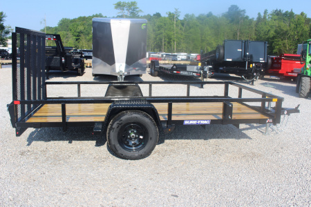 New 2026 Sure-Trac 7' x 12' Single Axle Tube Top Utility Trailer - 2990# GVW