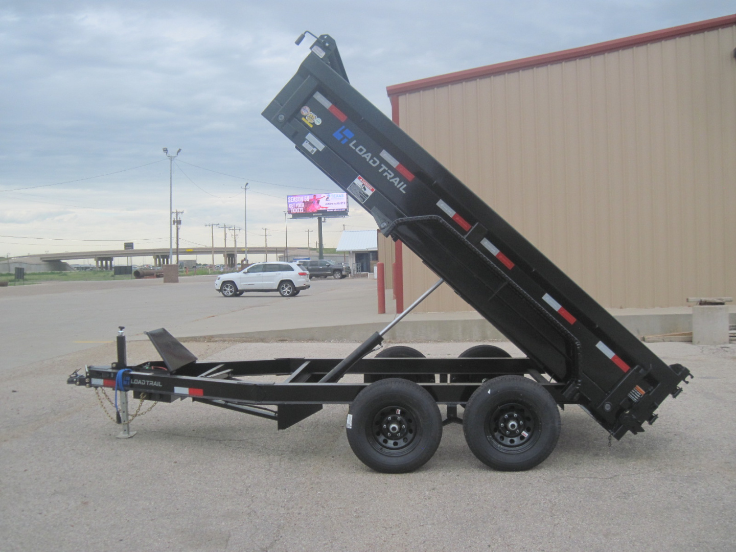 New 2026 Load Trail 72x12 Dump Trailer w/ 18" sides 10k