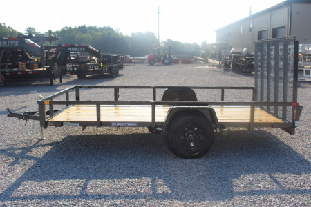 New 2026 Sure-Trac 7' x 12' Single Axle Tube Top Utility Trailer - 2990# GVW