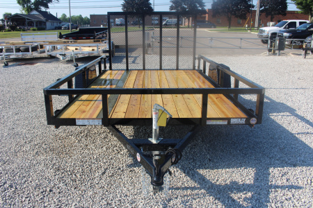 New 2026 Sure-Trac 7' x 12' Single Axle Tube Top Utility Trailer - 2990# GVW