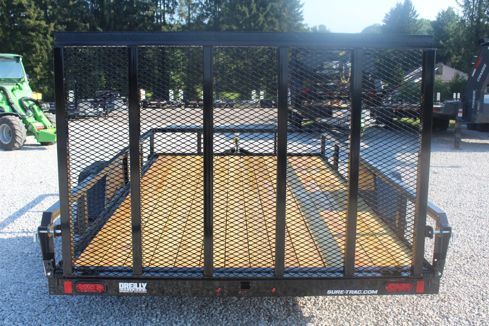 New 2026 Sure-Trac 7' x 12' Single Axle Tube Top Utility Trailer - 2990# GVW