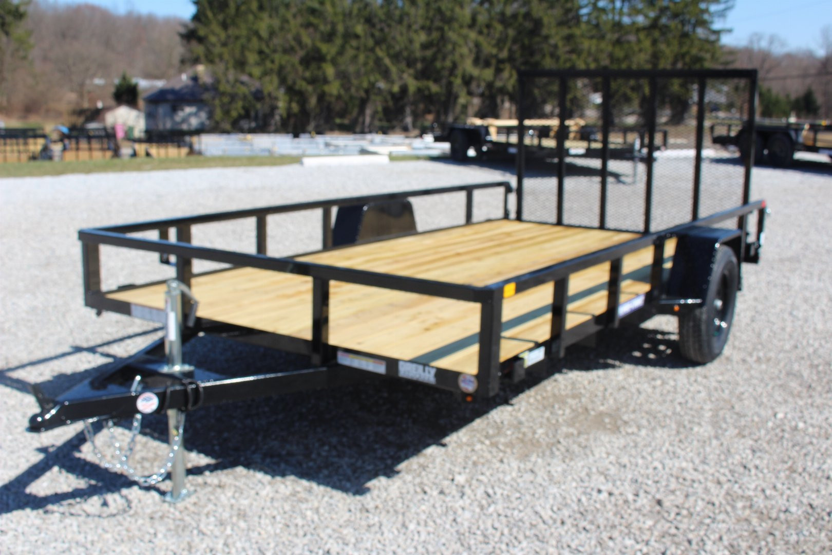 New 2026 Sure-Trac 7' x 14' Single Axle Tube Top Utility Trailer - 2990# GVW