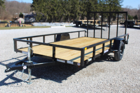 New 2026 Sure-Trac 7' x 14' Single Axle Tube Top Utility Trailer - 2990# GVW