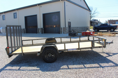 New 2026 Sure-Trac 7' x 14' Single Axle Tube Top Utility Trailer - 2990# GVW