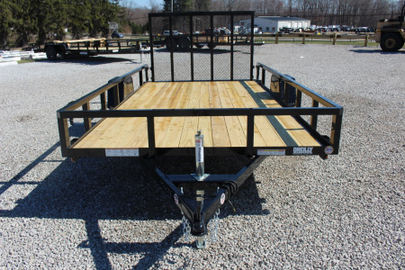 New 2026 Sure-Trac 7' x 14' Single Axle Tube Top Utility Trailer - 2990# GVW