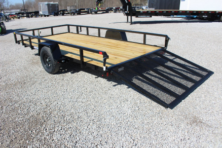 New 2026 Sure-Trac 7' x 14' Single Axle Tube Top Utility Trailer - 2990# GVW