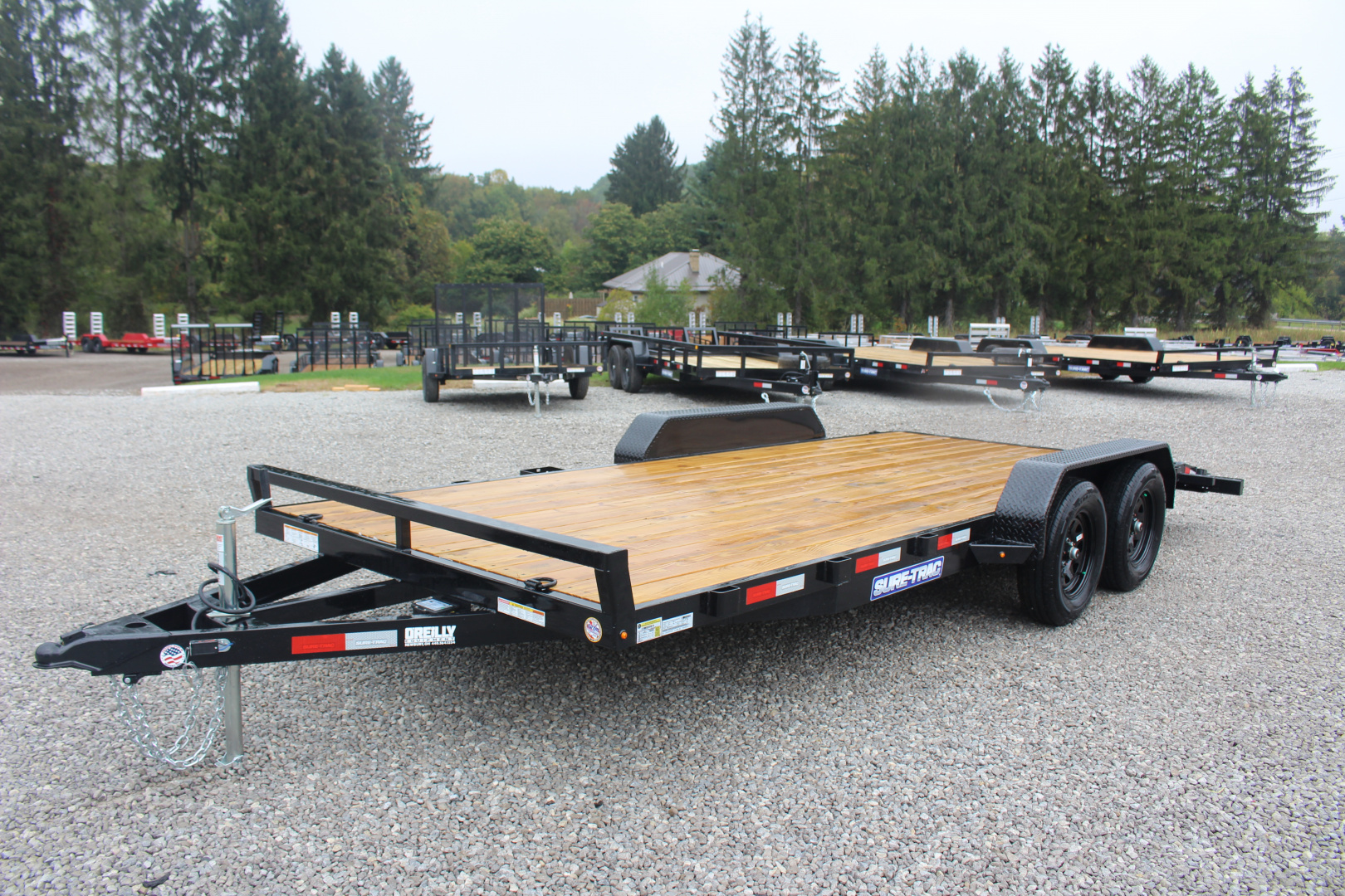 New 2026 Sure-Trac 7' x 18' Car Hauler - 7000# GVW