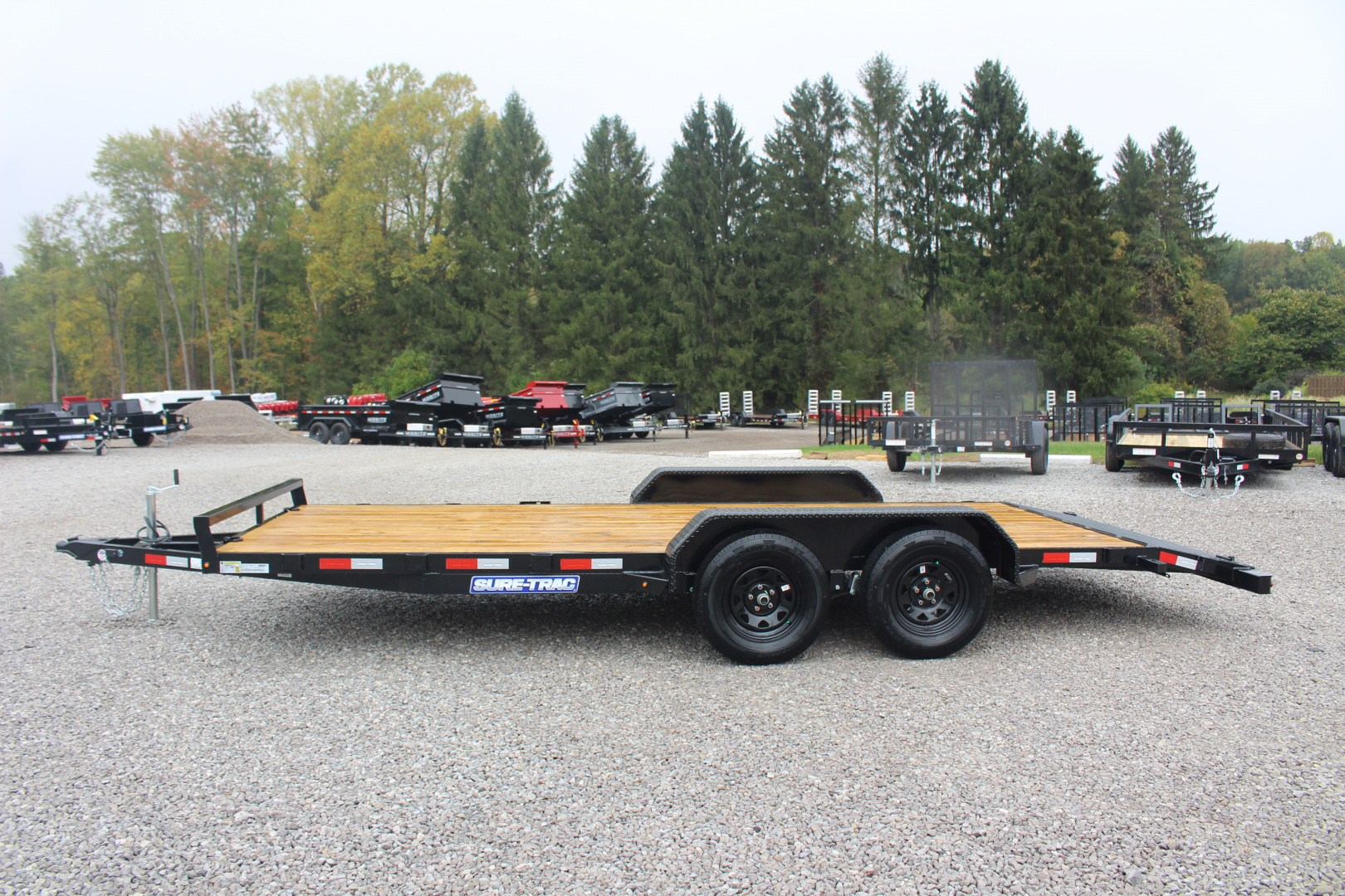 New 2026 Sure-Trac 7' x 18' Car Hauler - 7000# GVW