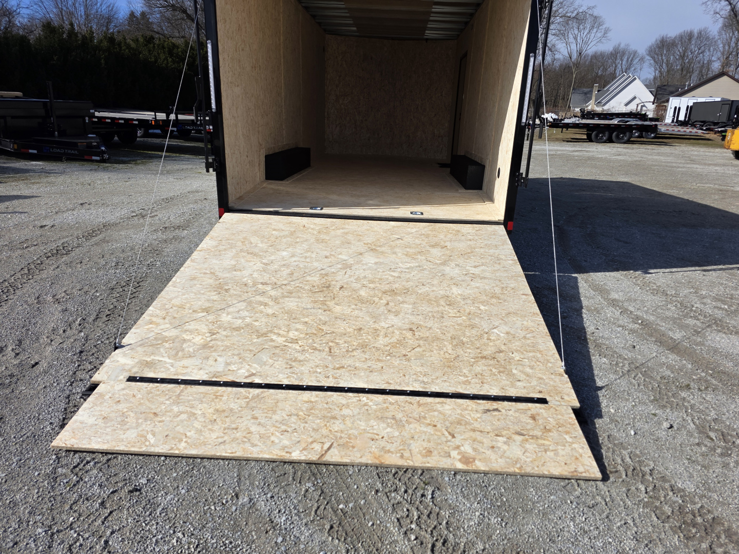 New 2026 Formula Trailers 8.5X20 10K GVWR 080 SCREWLESS EXTERIOR BLACKOUT 7' INSIDE ALUMINUM WHEELS UTV SXS CAR Cargo / Enclosed Trailer