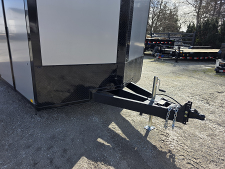 New 2026 Formula Trailers 8.5X20 10K GVWR 080 SCREWLESS EXTERIOR BLACKOUT 7' INSIDE ALUMINUM WHEELS UTV SXS CAR Cargo / Enclosed Trailer